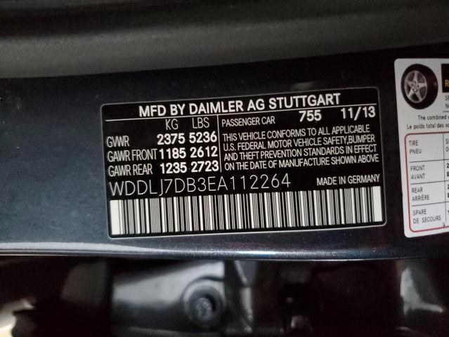 WDDLJ7DB3EA112264 Mercedes-Benz CLS 550