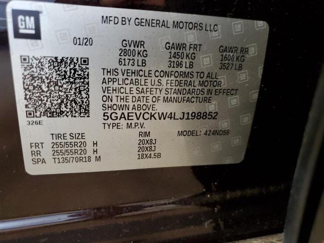 2020 BUICK ENCLAVE AV - 5GAEVCKW4LJ198852