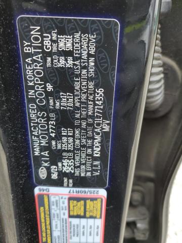 KNDPMCAC1L7714356 KIA Sportage Lx