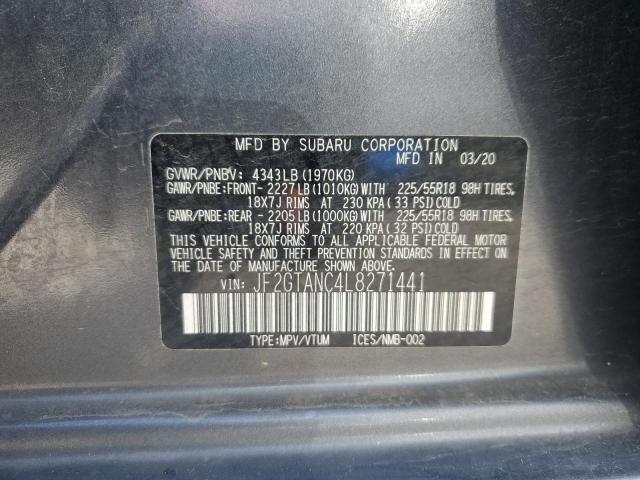 JF2GTANC4L8271441 Subaru Crosstrek Limited