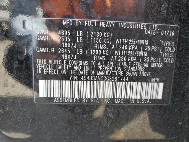 4S4BSANC3G3281744 Subaru Outback 2.5i Limited