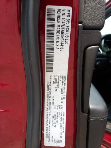 1C4RJFAG0NC144186 2022 JEEP GRAND CHER