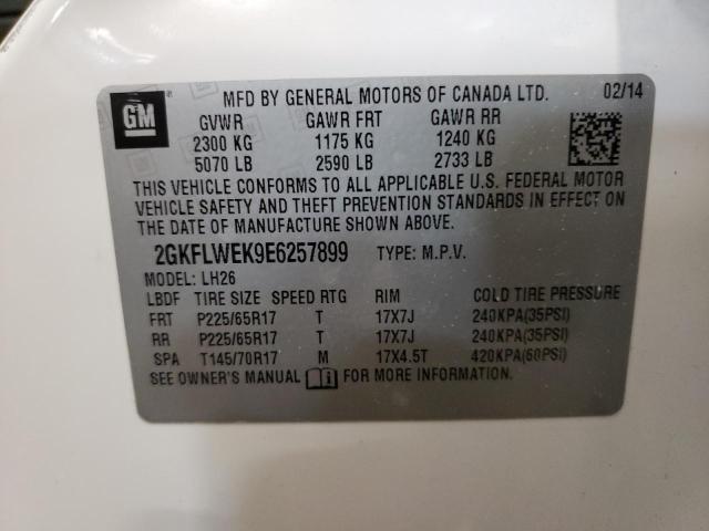 2GKFLWEK9E6257899 GMC Terrain Sle