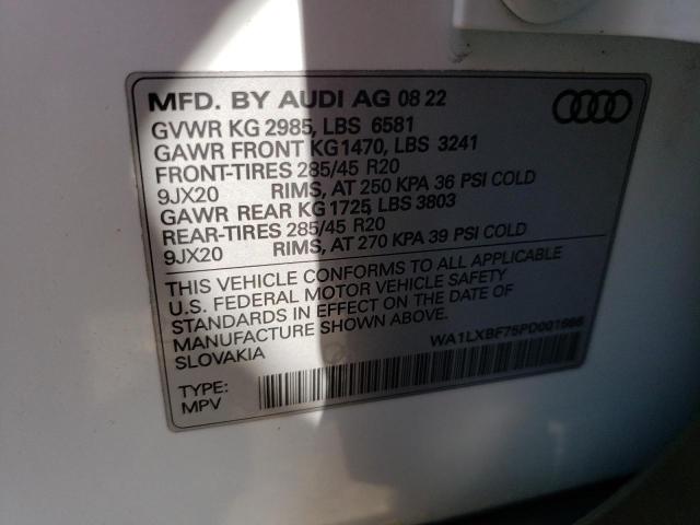 WA1LXBF75PD001666 2023 AUDI Q7, photo no. 12