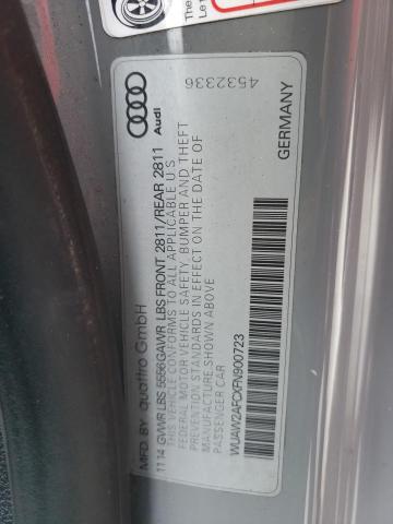2015 AUDI RS7 - WUAW2AFCXFN900723