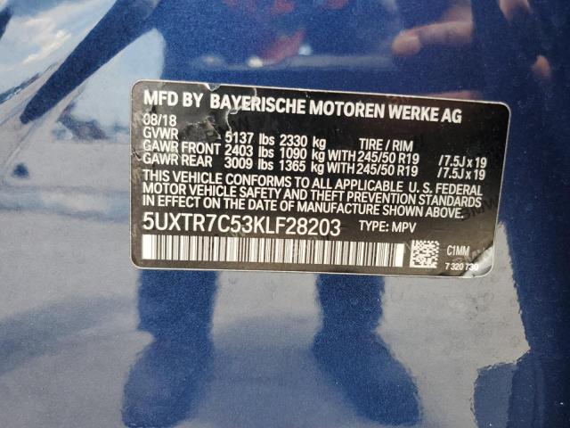 5UXTR7C53KLF28203 2019 BMW X3 - Image 14