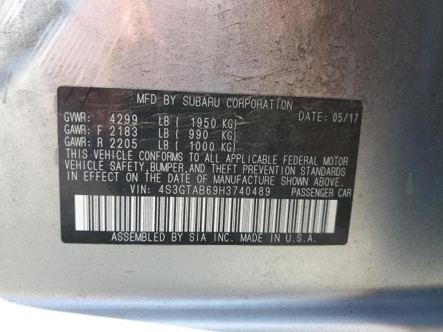 4S3GTAB69H3740489 Subaru Impreza Premium