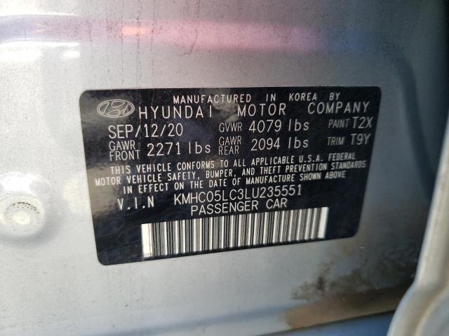 KMHC05LC3LU235551 Hyundai Ioniq Limited