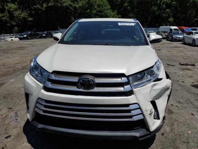 2017 TOYOTA HIGHLA XLE 5TDKZRFHXHS526256