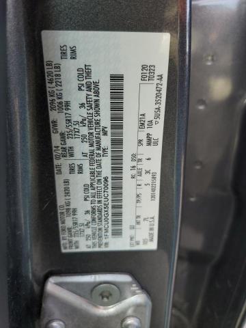 1FMCU0GX5EUC70096 Ford ESCAPE SE
