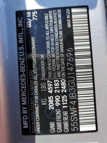 55SWF4JB3GU147696 Mercedes-Benz C 300