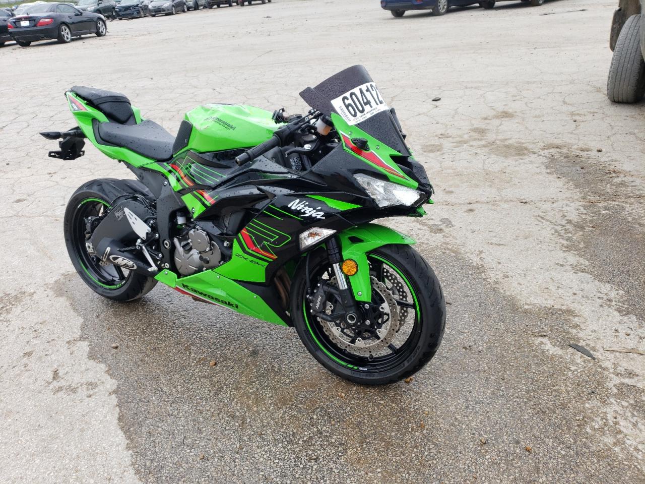 2020 Kawasaki Ninja ZX-6R at IA - Des Moines, Copart lot 70503553 