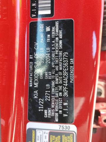 3KPF44AC8PE563779 KIA FORTE GT
