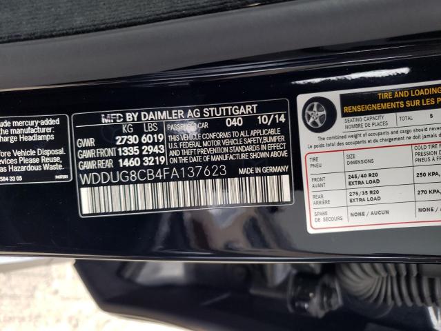 WDDUG8CB4FA137623 Mercedes-Benz S 550