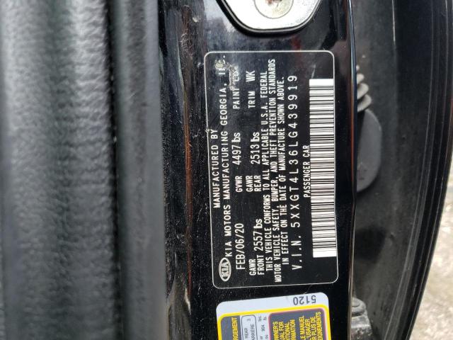 5XXGT4L36LG439919 KIA Optima Lx