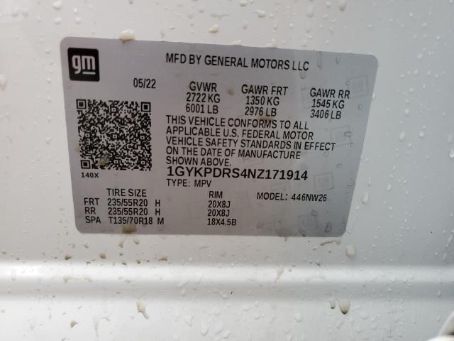 2022 CADILLAC XT6 PREMIU - 1GYKPDRS4NZ171914