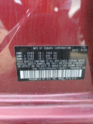 4S3GTAD6XN3718462 Subaru Impreza Premium