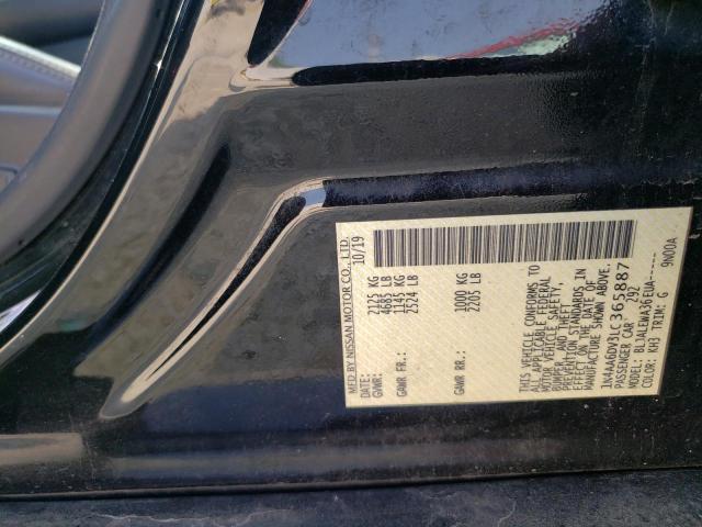2020 NISSAN MAXIMA SL - 1N4AA6DV3LC365887