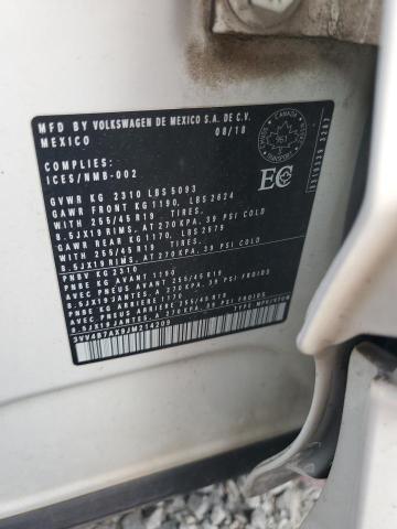 2018 VOLKSWAGEN TIGUAN SEL - 3VV4B7AX9JM214209