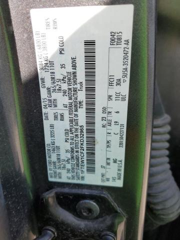 1FTEW1CF2FKD32965 Ford F150 Supercrew