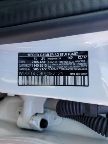 WDDTG5CB0JJ482134 Mercedes-Benz Gla 45 Amg