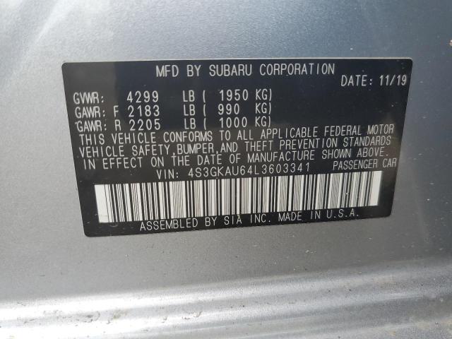 4S3GKAU64L3603341 Subaru Impreza Limited