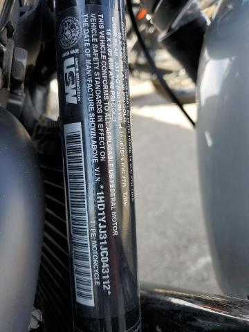 2018 HARLEY-DAVIDSON FXBB STREE 1HD1YJJ31JC043112
