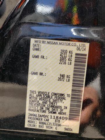 1N4AL3AP0FC118409 Nissan ALTIMA 2.5
