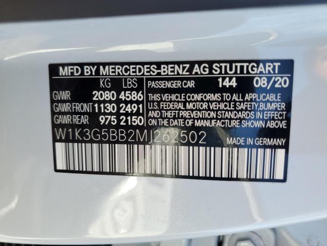 2021 MERCEDES-BENZ A 35 AMG - W1K3G5BB2MJ262502