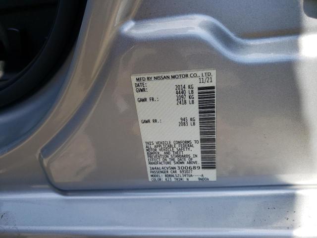 1N4AL4CV5NN300689 Nissan ALTIMA SR