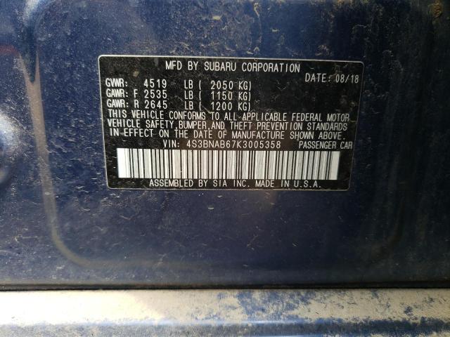 4S3BNAB67K3005358 Subaru Legacy 2.5i