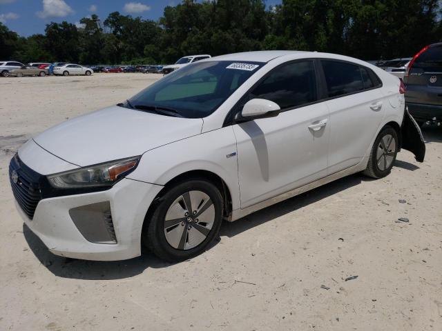 2017 HYUNDAI IONIQ BLUE - KMHC65LC7HU051963
