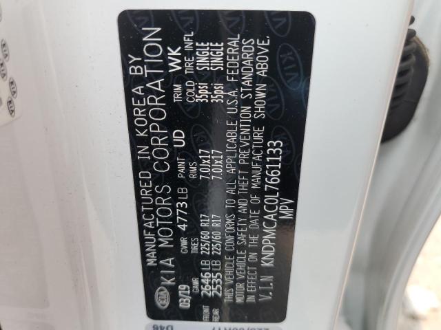 KNDPMCAC0L7661133 KIA Sportage Lx