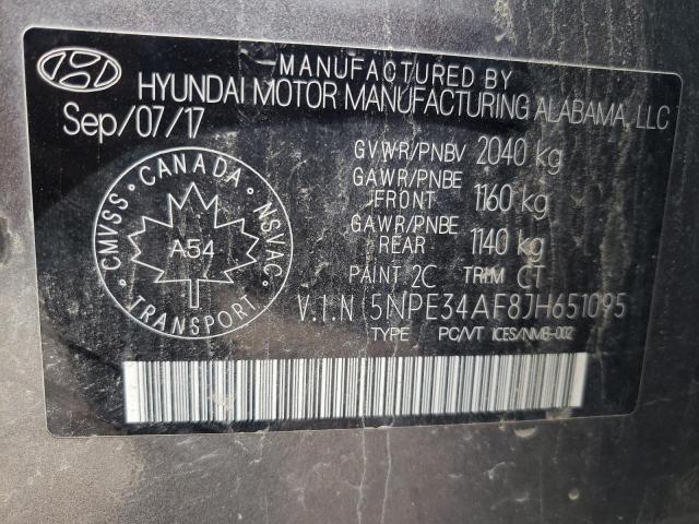 5NPE34AF8JH651095 | 2018 HYUNDAI SONATA SPO