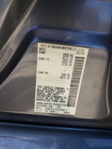 1N4AL3AP7EC268550 Nissan ALTIMA 2.5