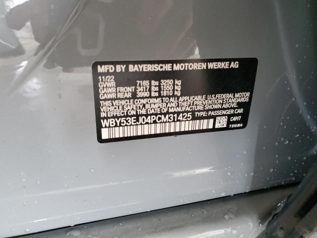 2023 BMW I7 XDRIVE6 - WBY53EJ04PCM31425