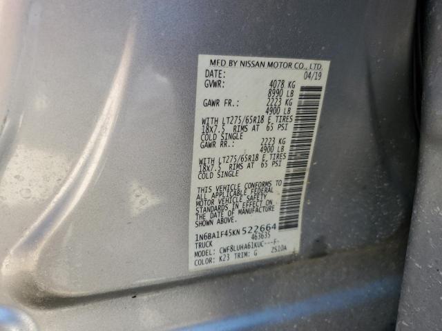 1N6BA1F45KN522664 Nissan Titan Xd Sl