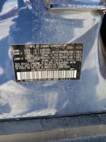 4S4BTGJD5N3168762 Subaru Outback Onyx Edition Xt