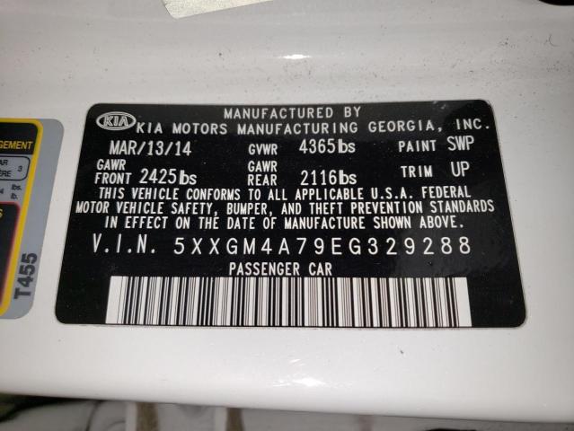 5XXGM4A79EG329288 KIA Optima Lx