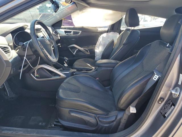 VIN: KMHTC6AD2CU073520 Auction: COPART Lot: 61699723 Location: NV - LAS VEGAS KMHTC6AD2CU073520 HYUNDAI VELOSTER 2012 SILVER Photo 7