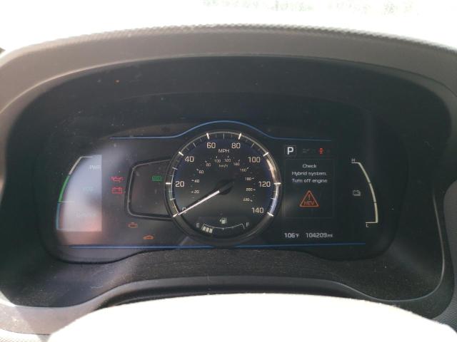 2017 HYUNDAI IONIQ BLUE - KMHC65LC7HU051963