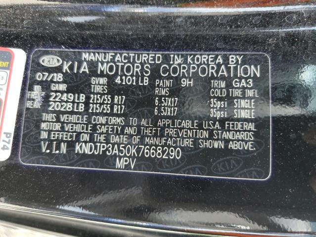 KNDJP3A50K7668290 Kia Soul + 10