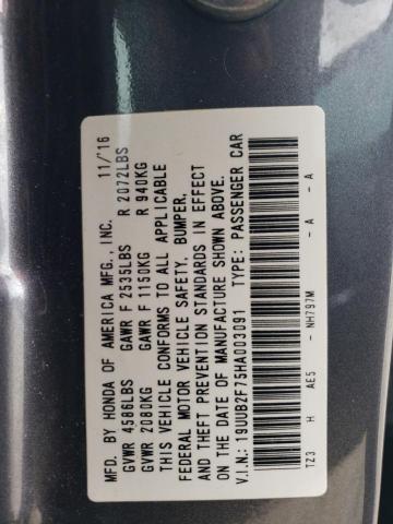 2017 ACURA TLX ADVANC 19UUB2F75HA003091