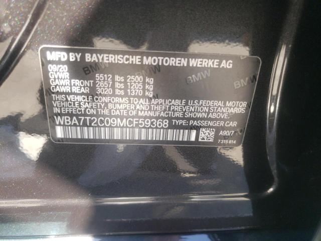 WBA7T2C09MCF59368 BMW 740 I