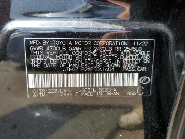 2023 LEXUS IS 350 F S - JTHGZ1B2XP5061604