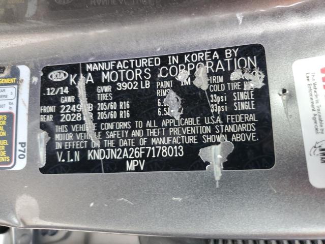 KNDJN2A26F7178013 KIA Soul