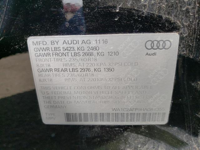 WA1C2AFP9HA081355 2017 AUDI Q5, photo no. 13