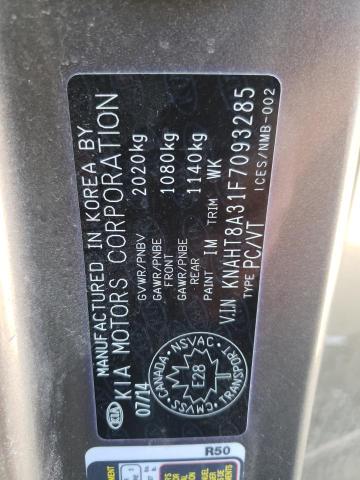 2015 KIA RONDO KNAHT8A31F7093285