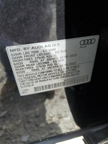 2015 AUDI Q7 TDI PRE - WA1LMAFE1FD021915