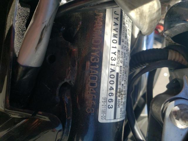 2001 YAMAHA XVS65 BASE JYAVM01Y31A004663